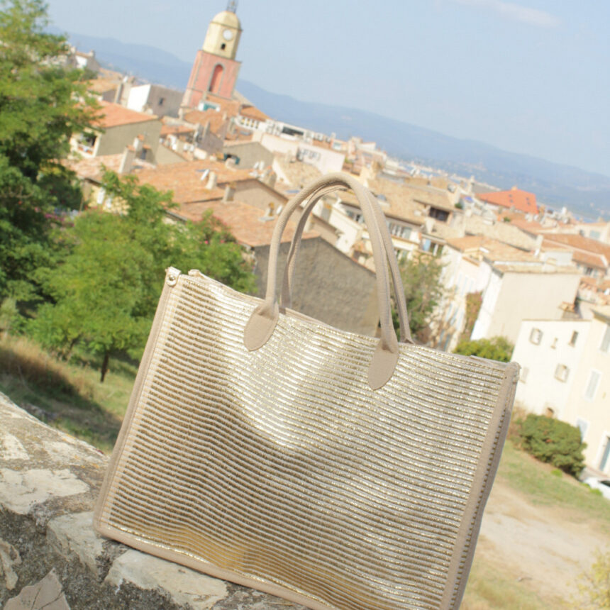 Sac cabas "Dolce Vita" – Style Saint-Tropez – Image 2