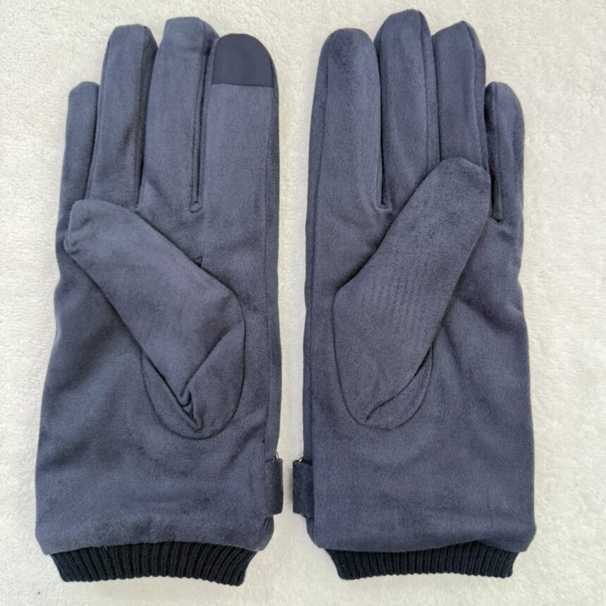 Gants bleu hommes – Image 2