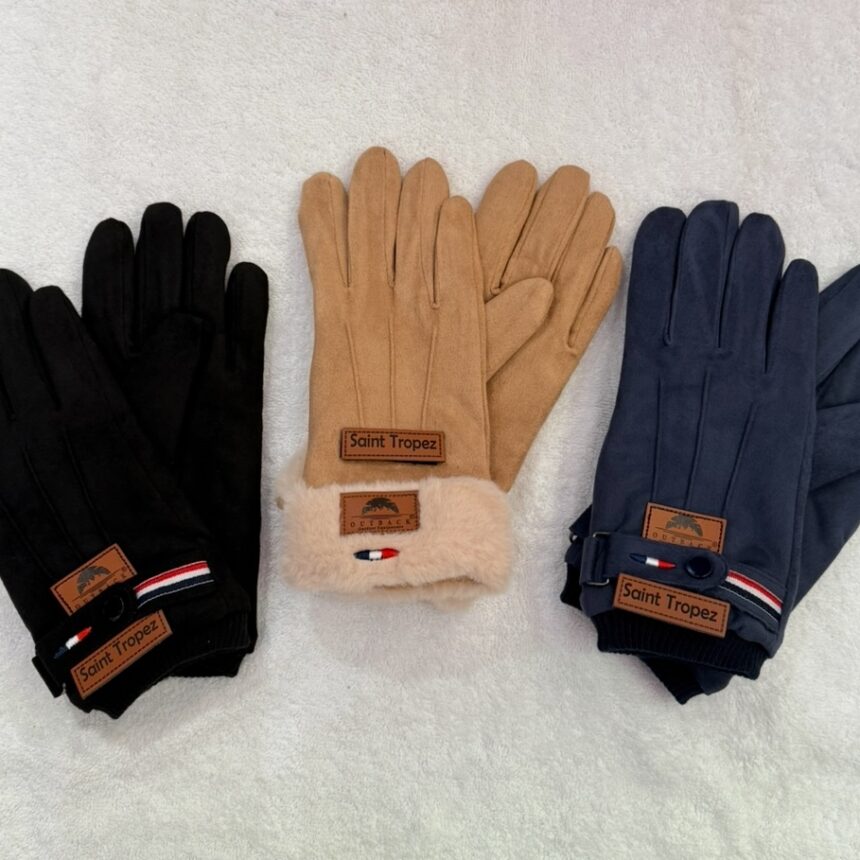 Gants noir homme – Image 3