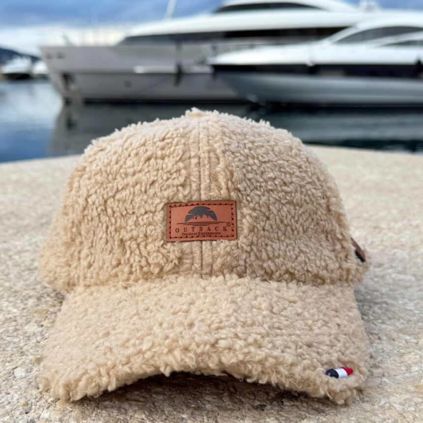 Casquette mixte moumoute beige – Image 3