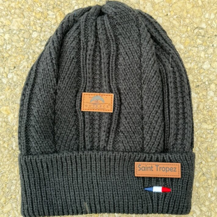 Bonnet noir mixte