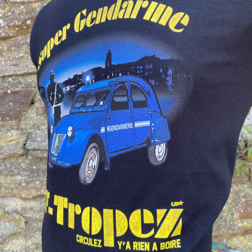 Tee-shirt super gendarme – Image 5