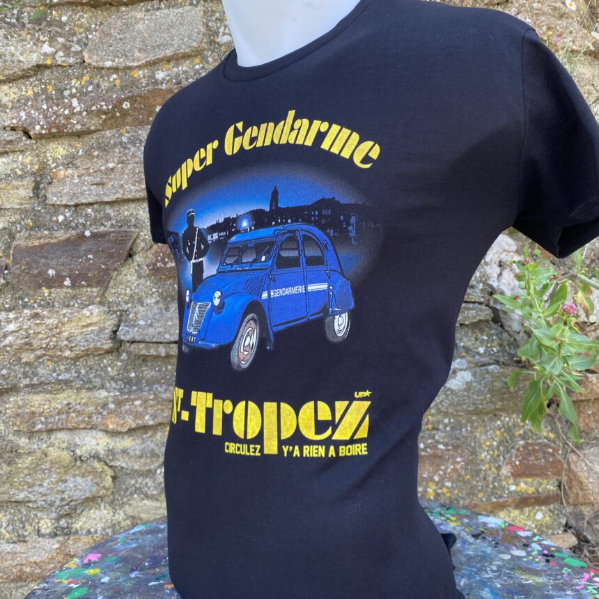 Tee-shirt super gendarme – Image 8