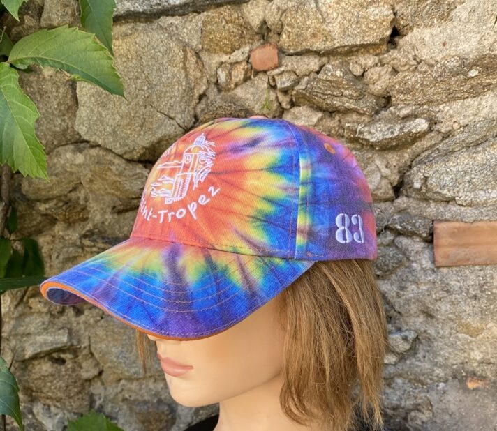 Casquette multicolore «Saint-Tropez»