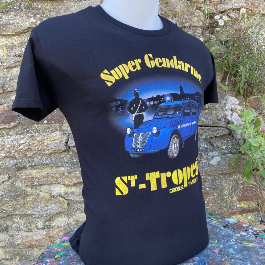 Tee-shirt super gendarme – Image 6
