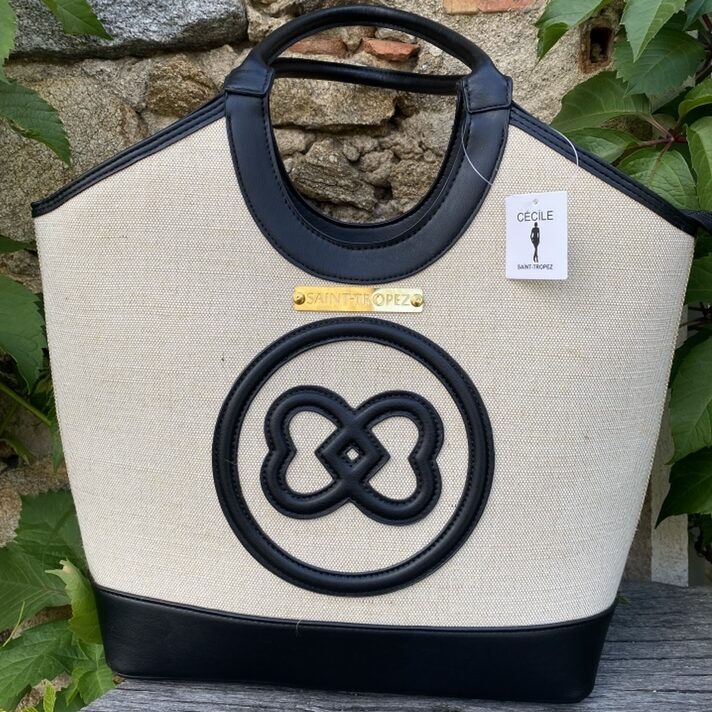 SAC CABAS « SAINT-TROPEZ »  COLLECTION CÉCILE